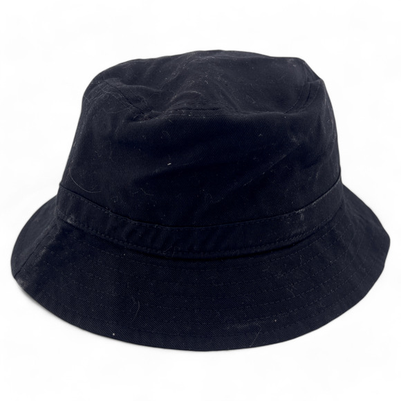 Puma Cat Logo Classic All Black White Logo Boonie Bucket Hat Unisex Adult OSFA - Picture 2 of 3
